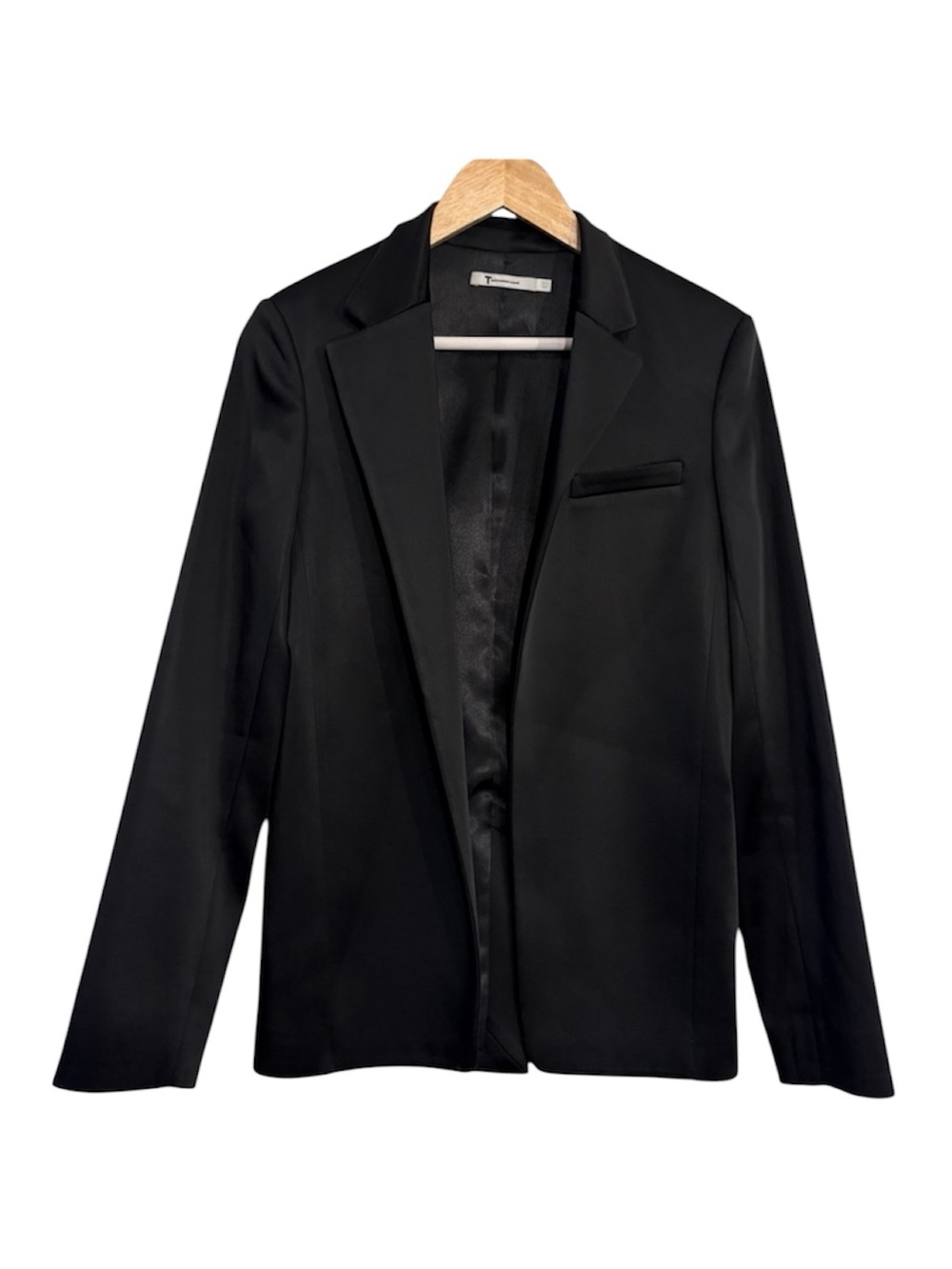 T Alexander Wang Satin Blazer Jacket Size 4